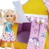 Play House Simulated camping Mini Camp Tent Toys for Girl Portable Miniature skateboard doll Tent Home interaction Children Game