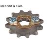 420 420H Chain 17mm 10 -19 Teeth Front Engine Sprockets For Taotao Kayo BSE Xmotos Apollo SSR 110 125cc Dirt Pit Bike ATV Quad