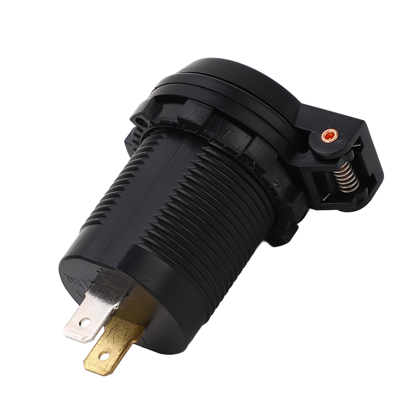 

12 В USB Зарядное устройство PD Тип QC 3.0 IP66 Водонепроницаемое Быстрая зарядка Интеллектуальная идентификация для