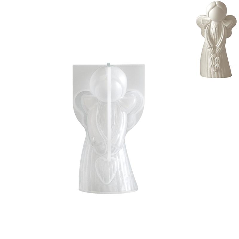 Silikonform Gießform Engel, 3D Silikonform Engel Silikonform Gips Für Gießform Engel Gießform