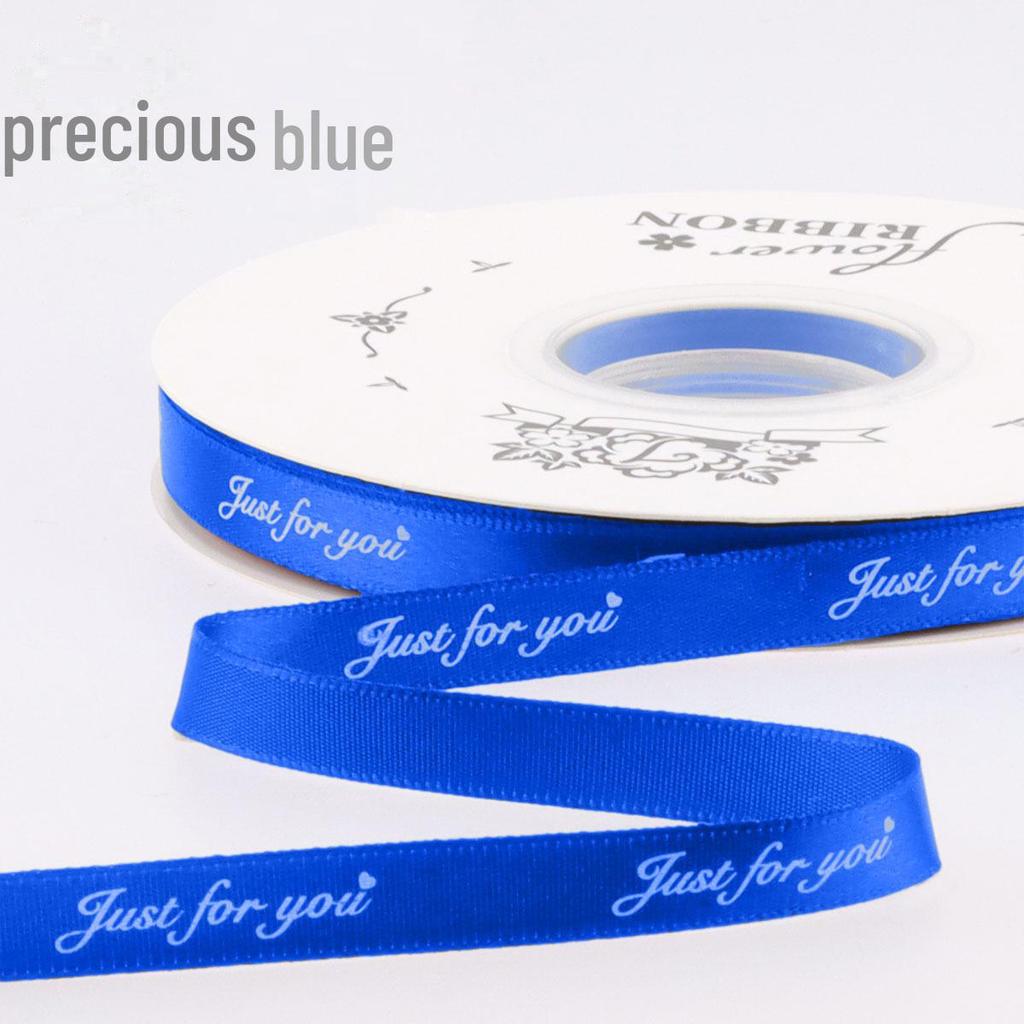 1cm Narrow Printed English Ribbon - Gift, Baking, and Florist Polyester Ribbon