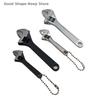 Small Carbon Steel Adjustable Monkey Wrench Tool, 1Pc Shifting Spanner