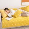 New Fashion Nordic Ins Wind Plush Sofa Cushion Sofa Towel Simple Modern Seat Cushion Four Seasons Autumn And Winter Sofa Cover