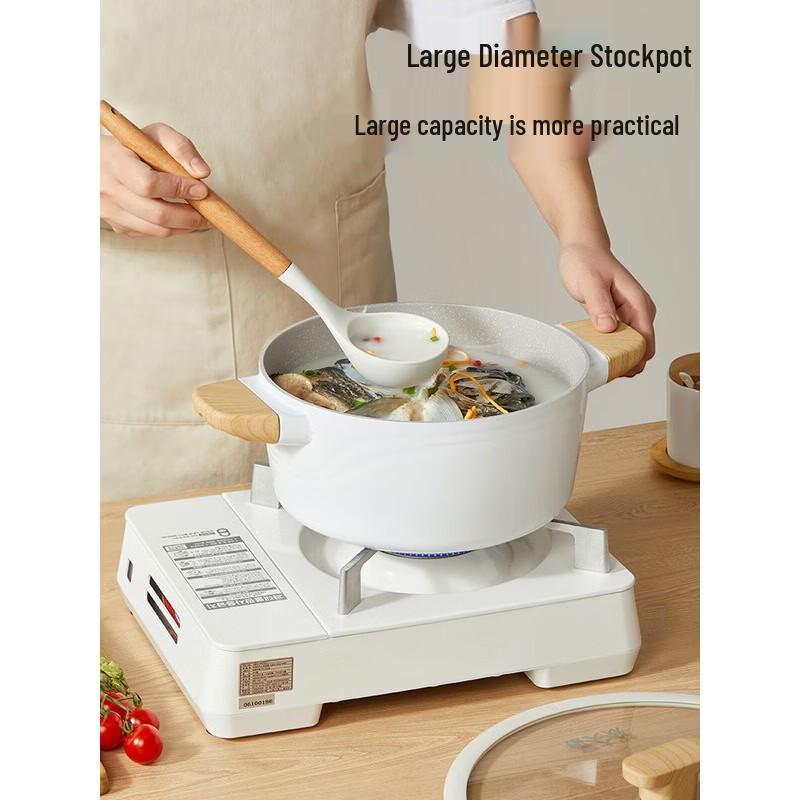 COOKER KING Toffee Series 24cm Non-stick Soup Pot 24cm