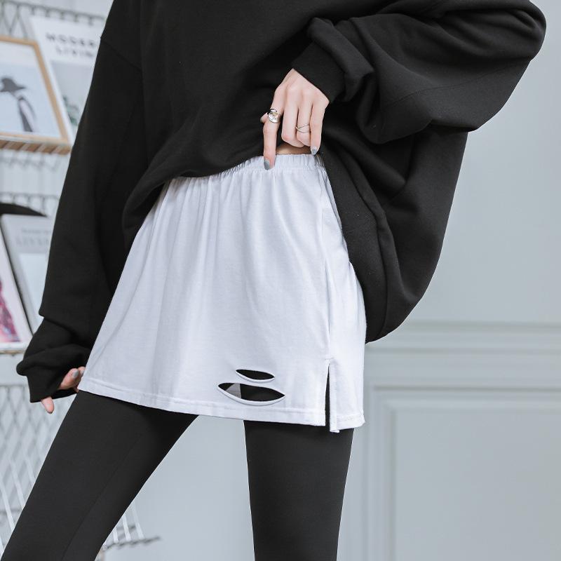 Women's Layered Bottoming Skirt: Autumn & Winter Hem Cover-Up