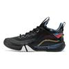 Scarpe da Badminton Uomo Li Ning Ground Flying Ii Pro Ammortizzanti Antiscivolo Resistenti all'Usura a Taglio Basso Sneaker Nero Blu AYAT003-4