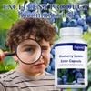 Buporai Blueberry Lutein Ester Eye Care Capsules provide comprehensive vision support and relieve eye fatigue.