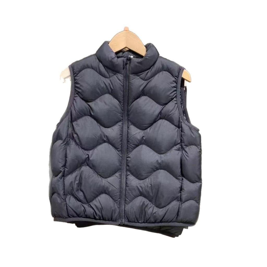 Japanese Kids' Lightweight Down Vest for Autumn/Winter