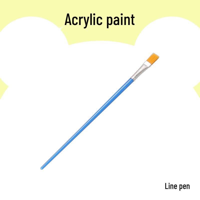 12-Color 3ml Acrylic Paint Set for Kids' DIY Art Projects and Graffiti