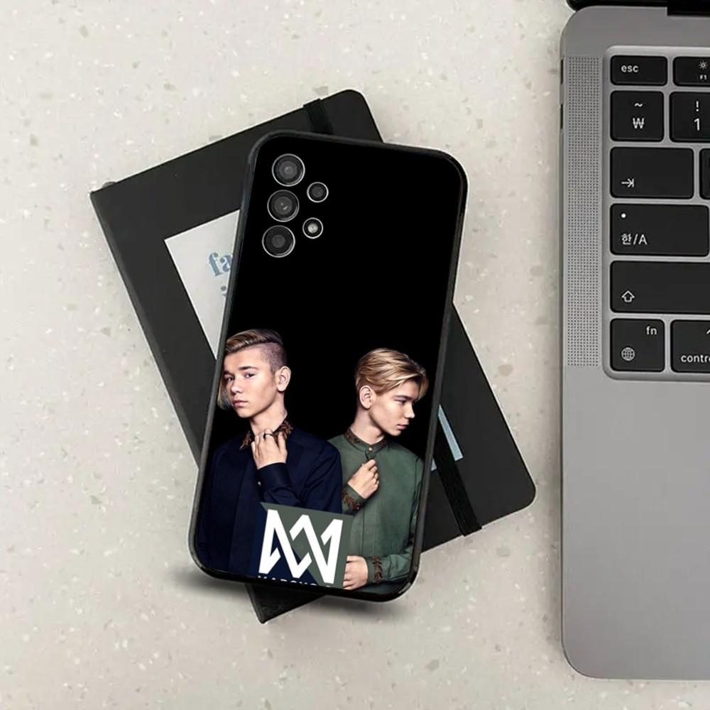 

Marcus-S And M-Martinus Music Phone Case For Samsung Galaxy A13,A21s,A22,A31,A32,A52,A53,A71,A80,A91 Soft Black Cover Samsung a91