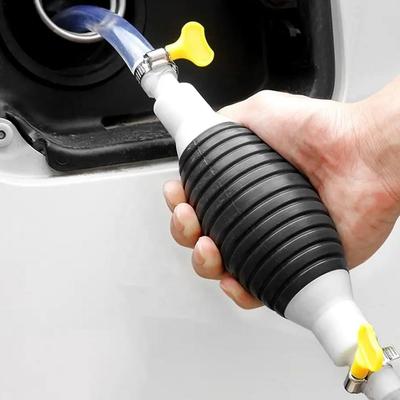 Bomba manual práctica para gasolina y aceite, bomba de combustible para automóvil, bomba manual de paja para gasolina líquida, bomba de combustible para ajuste de gasolina.