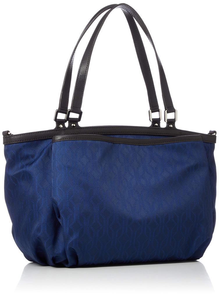 Monogramm Serie Quadratische Tragetasche Marineblau [Isaac] 2-Wege Y92-05-02