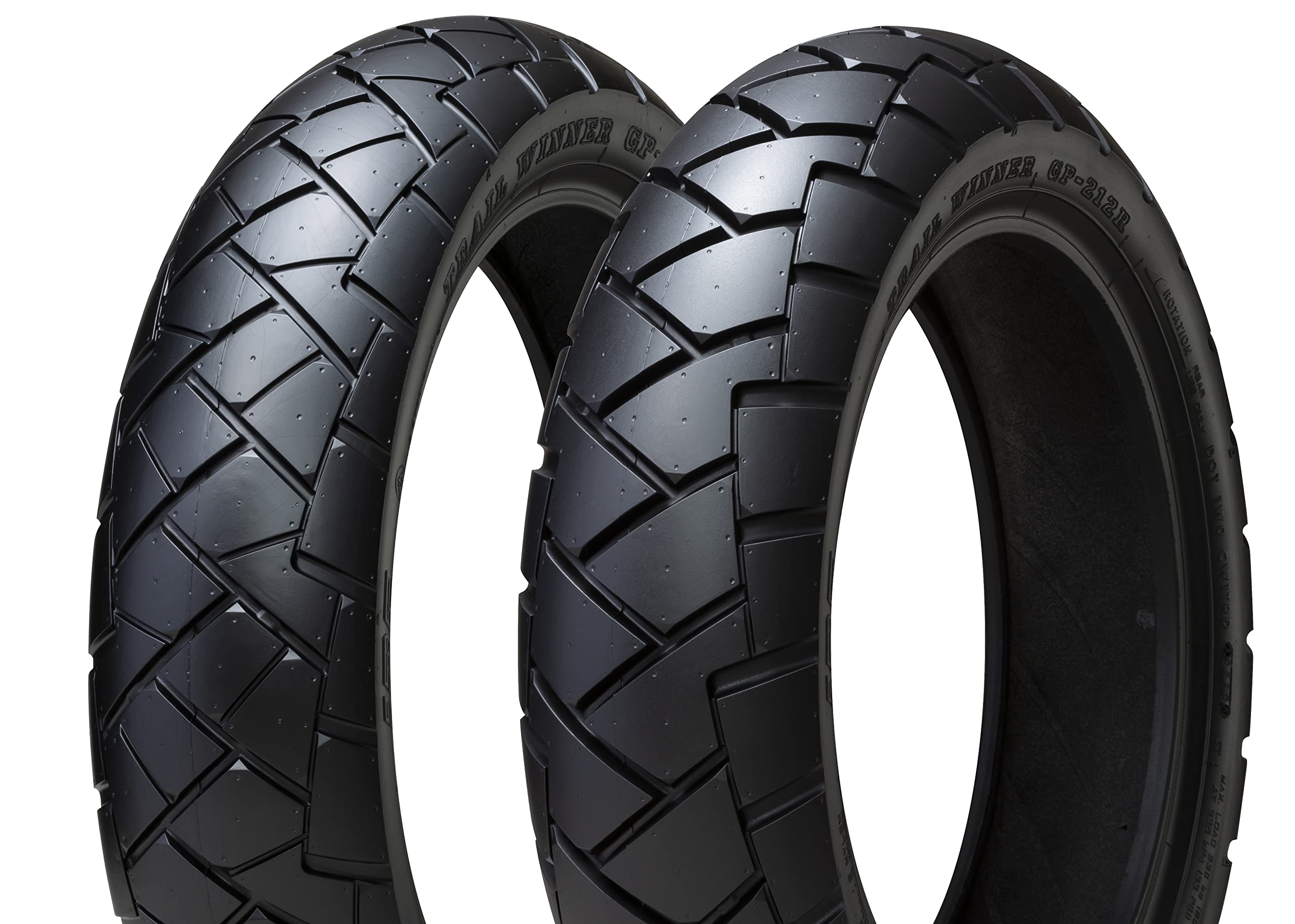 

IRC Inoue Rubber 53P TL Front 321688 GP-212 110/80-14 M/C (Tubeless)