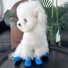 4Pcs/Set Non-slip Dog Shoes Waterproof Pet Boots Cute Puppy Mesh Shoes  Pet Supplies