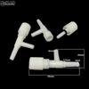 10Pcs Plastic 4mm Aquarium Air Control Valve Tap Aquarium Fish Tank Air Pump Connector Control Valve Air Pipe Tube For Aquarium