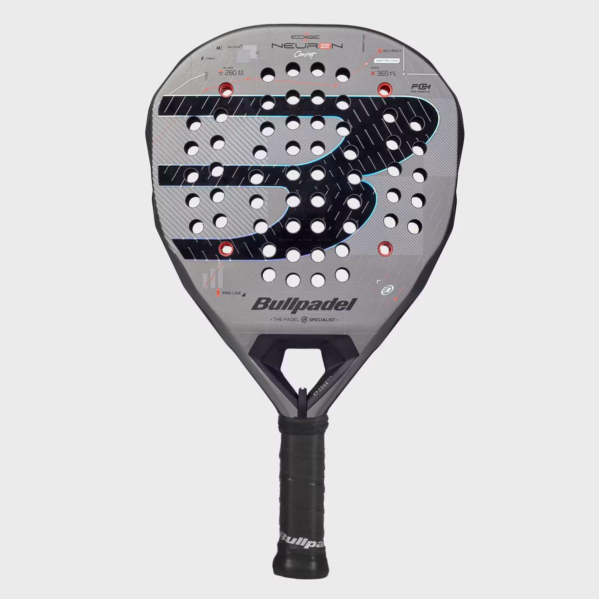 Bullpadel Herren Weiß Neuron 02 Edge Comfort 27 - Bild 4