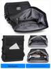 Cool Craftsman Waterproof Roll-Top Backpack: Expandable, Large Capacity, Simple Business Charging Backpack for Men and Women.