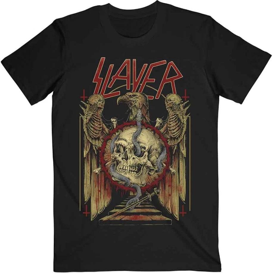 Slayer Eagle & Serpent T-Shirt Black | Rock Band Tee | Gothic Thrash Fast ship S