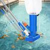 Handheld Swimming Pool Jet Cleaner with Detachable Poles No Power Needed Portable Pool Leaf Vacuum Cleaning Kit