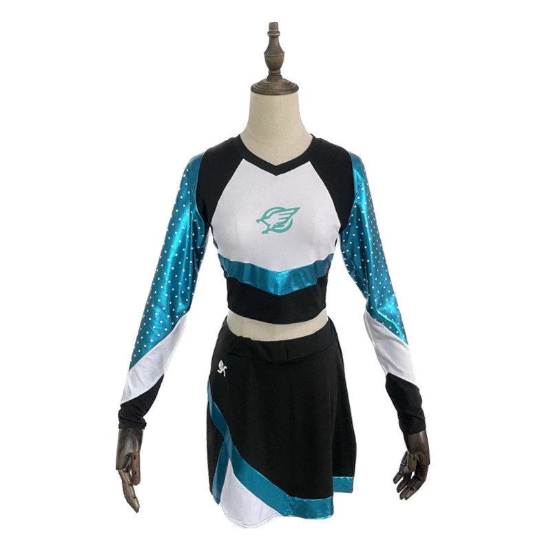 

Euphoria Cheerleader Uniform - Maddy s Long Sleeve Style L чорний