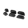 For 2014-2018 Chevy Silverado Chrome Car Seat Adjust Switch Button Cover Trim 6Pcs