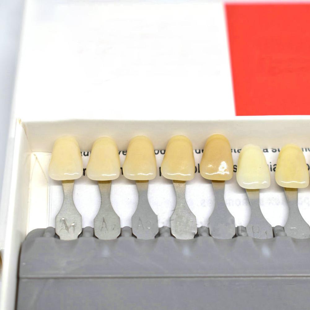 NICEDEN Vita Toothguide 3D Master Teeth Whitening Bleach Shade Guide Przenośność 16 kolorów Klinika stomatologiczna Kolorymetryczna płytka