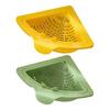 2Pcs Magnetic Suction Sink Strainer Triangular Corner Rack with Drain Hole Food Drain Basket Sponge Storage Rack