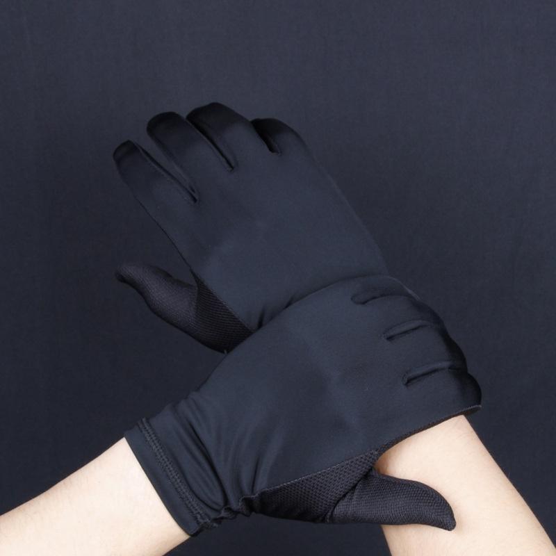 Yaz için Motosiklet Astar Eldivenleri, İnce Siyah Yumuşak Astar İç Eldivenler Kayak Bisikleti Motosiklet Sporu Rahat