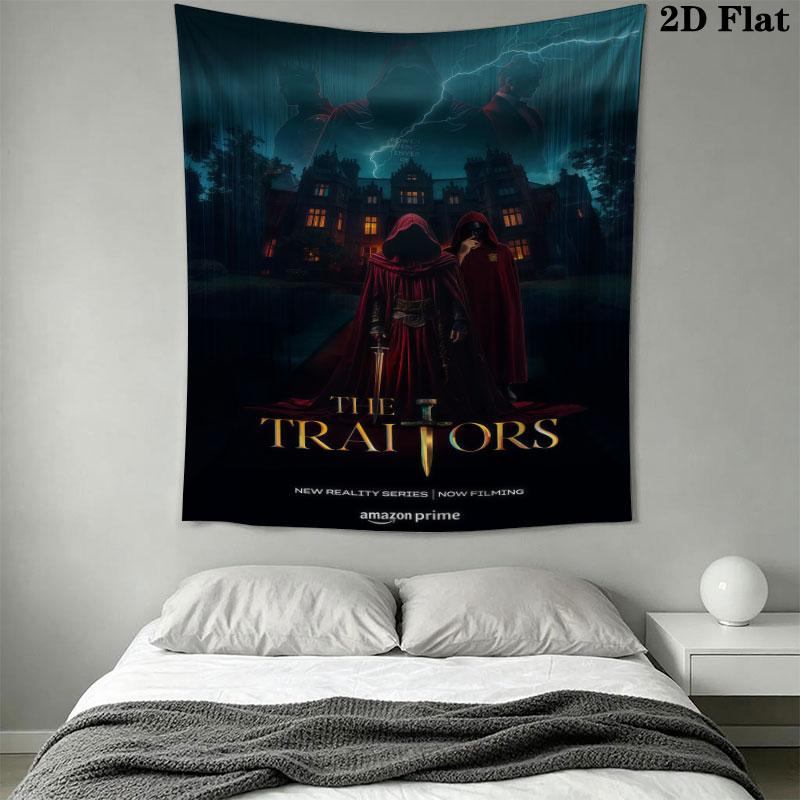 The Traitors Kids Wall Hanging Printed Fabric Blanket Decorative Tapestries for Bedroom Living Room Home Decor