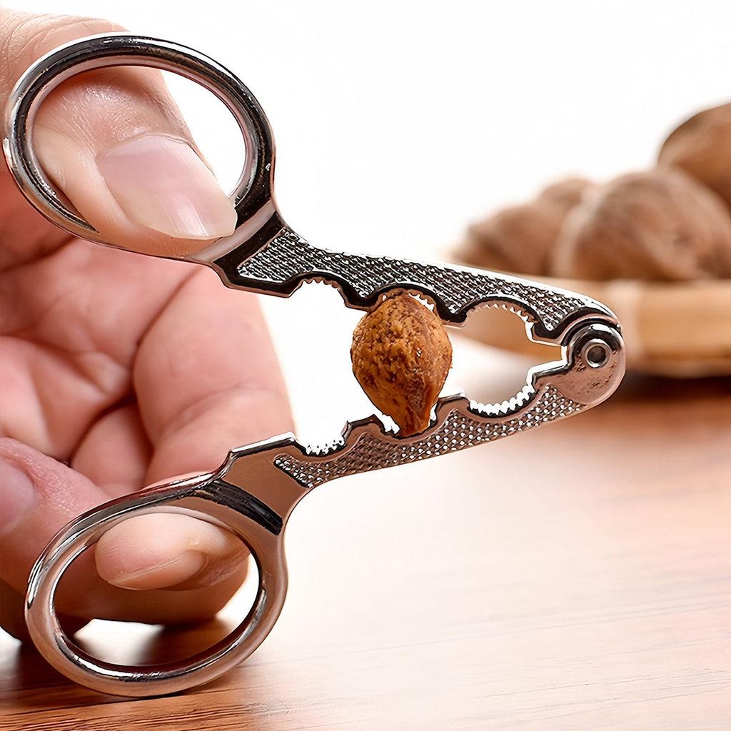 Zinc Alloy Nut Crackers With Quick Shell Removal For Home And Gift Use