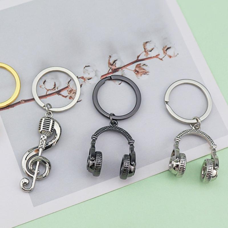 Chaveiro Criativo de Música Designs de Fone de Ouvido Pingente Adiciona Estilo e Funcionalidade às Suas Chaves Para Uso Diário