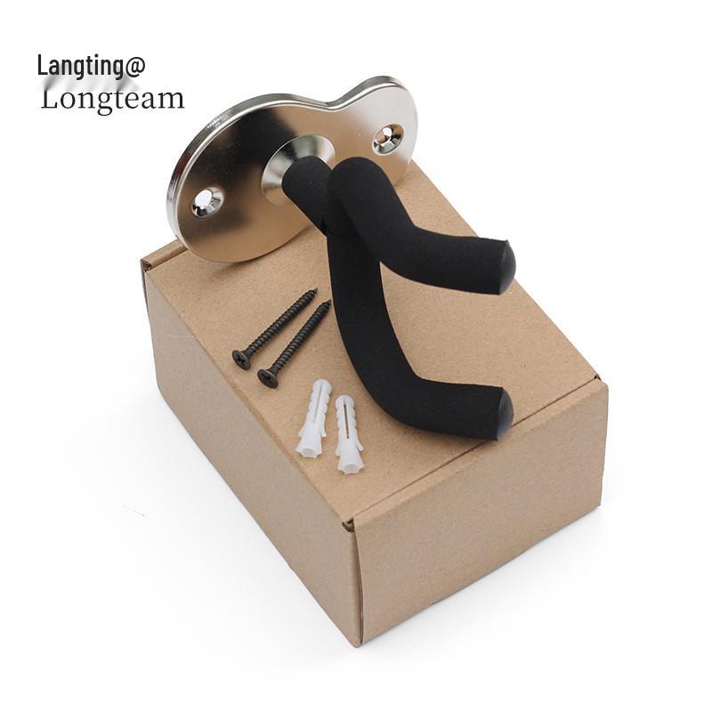 Matte Black Musical Instrument Wall Hook: Display Rack for Guitar, Ukulele, Violin, and Hulusi