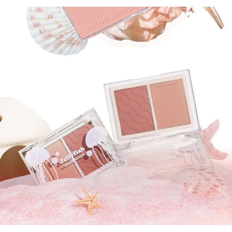 COLOR SCHOOL - New Undersea Garden Blusher - 1-3