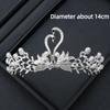 Classical Princess Cake Crown Rhinestone Wedding Party Headwear New Crystal Bridal Tiara  Birthday