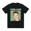 Yung Lean Lustiges Meme Muster T-Shirt Damenmode Lässiges Großes T-Shirt Lässiges Lockeres Kurzärmeliges T-Shirt Unisex