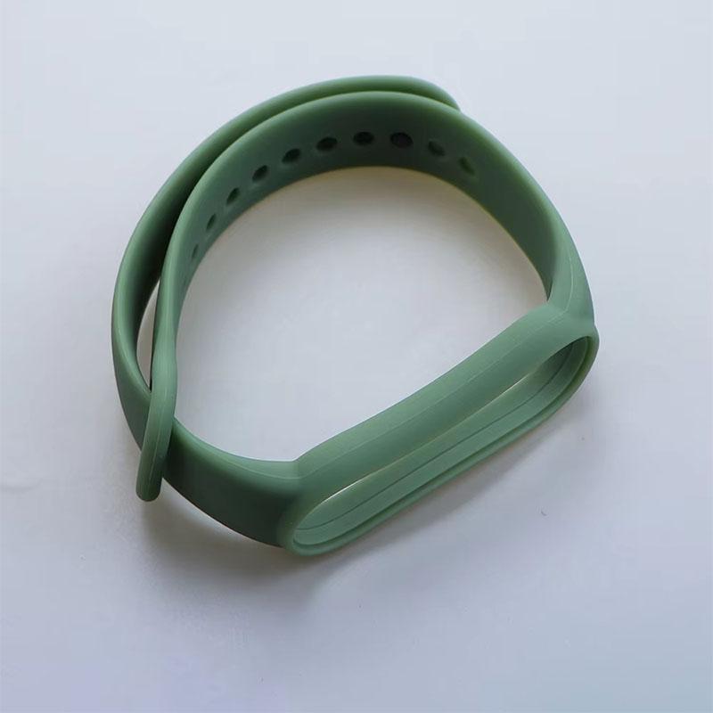 Suitable For Xiaomi Band 5 Silicone Strap Nfc Smart Band Sport Soft Skin Friendly Wear Resistant Waterproof Breathable