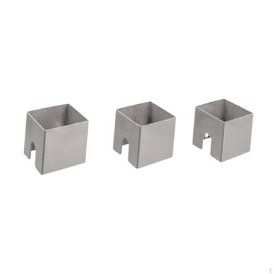 3x Edelstahl Abstandshalter für Grillplatte, Feuerplatten Abstandshalter Tragbare BBQ Platte