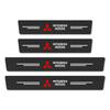 New Car Door Plate Carbon Fiber Threshold Protector Sticker Decals For Mitsubishi Outlander ASX Cross Pajero EVO Lancer L200 EX ZL0