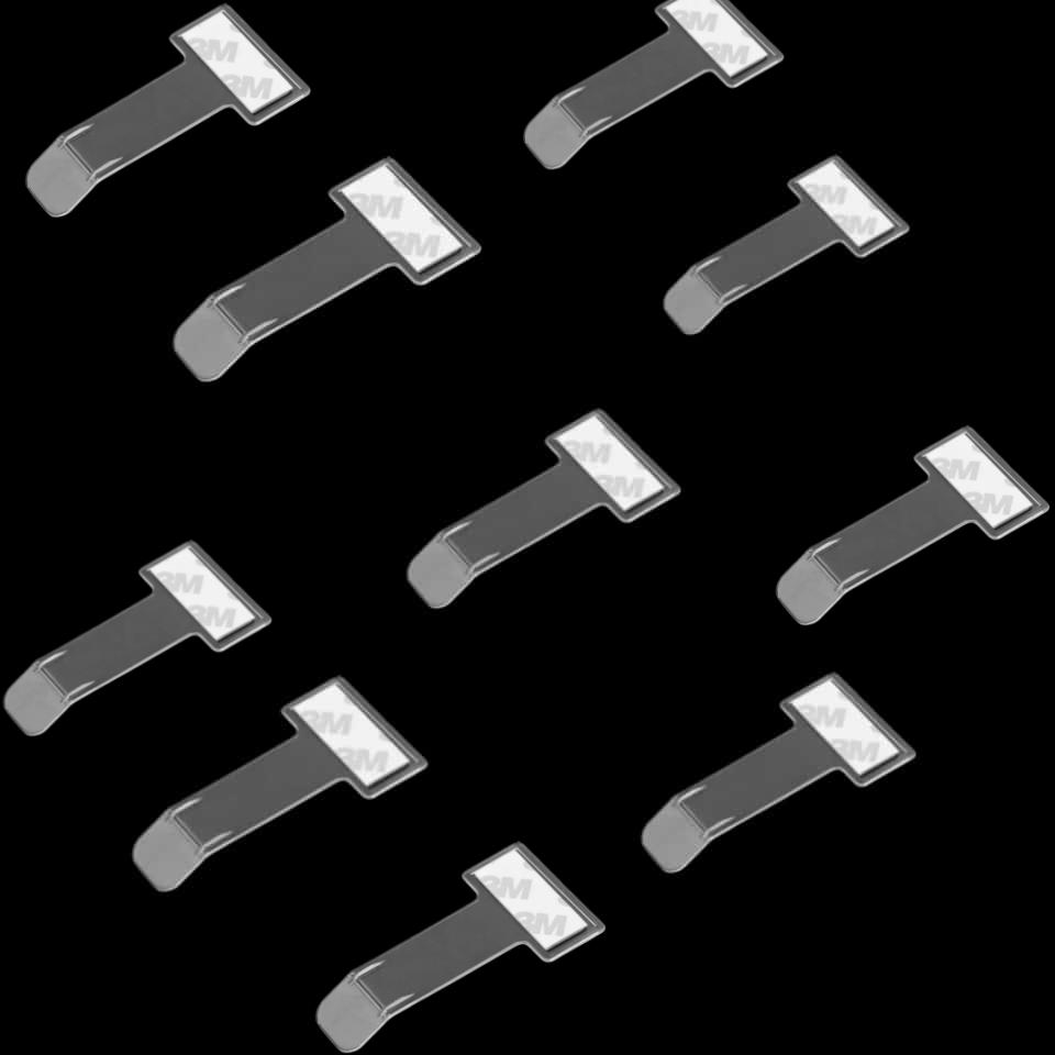 Car Parts Ticket Holder Transparent Plastic Ticket Holders Invoice Receipt Holder Parking Timer Car Ticket Holder Car Interior