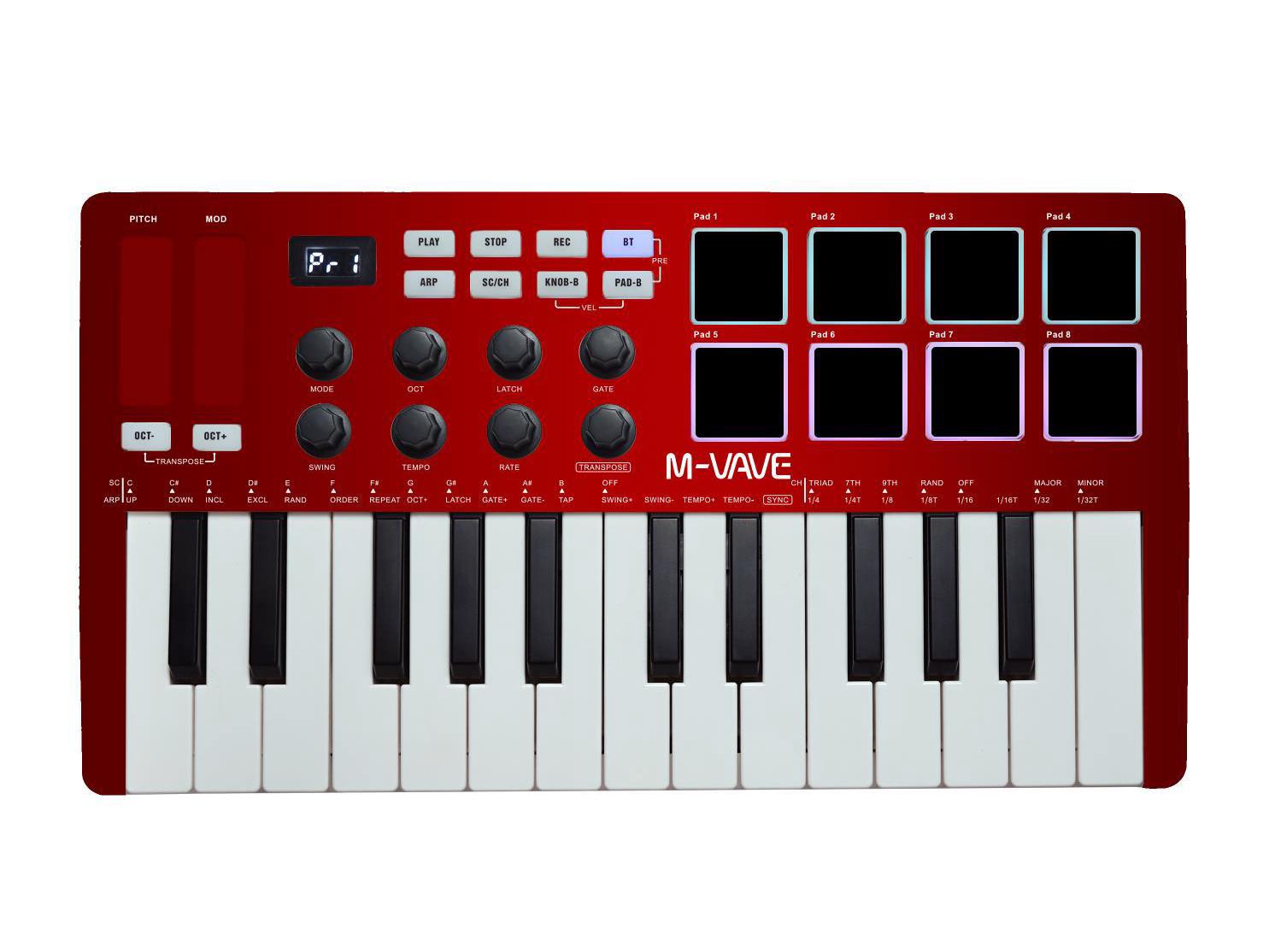 

Портативный RGB MIDI-контроллер и драм-пэд