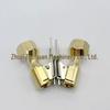 Copper Quick Clamp Tire Inflation Chuck with 6-8MM American Thread Adapter