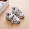 Children Mesh Running Shoes Korean Style Trendy 2024 Autumn New Boys Girls Sports Shoes Soft Comfortable Student Casual Sneakers