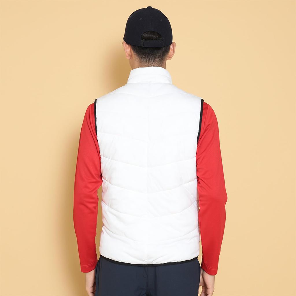 Gefüllte Weste mit durchgehendem Reißverschluss Wasser Golf C24216100 [Callaway] Herren (Star Stretch abweisend, atmungsaktiv, winddicht) // 1030_Weiß