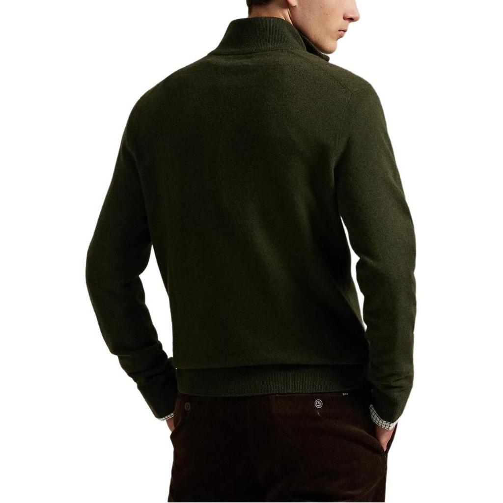 Polo Ralph Lauren Zip Wool Sweater Long Sleeve Men sweater MNPOSWE16822308-300