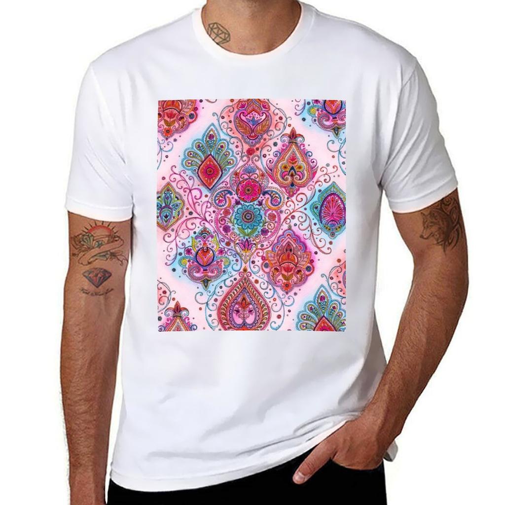 Summer Indian TShirt Casual Streetwear Short Sleeve Tee