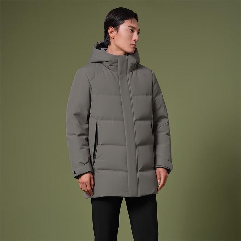 Tambor Men's Mid-length Hooded Goose Down Jacket TA232577