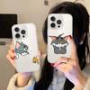Cute Jerry And Tom-S Phone Case For IPhone 17 16 15 14 Plus 13 12 11 Pro Max Phone Back Cover Transparent Shockproof Cover
