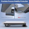 Universal Motorhome Boat Car Roof Mounting Bracket Magnetic Base Rustproof Metal Construction Tilted Water Drainage System
