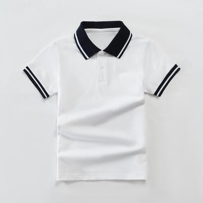 Kinderschuluniformen: Sommer-Poloshirts für Jungen und Mädchen, Kurzarm-T-Shirts, Größen 110-190