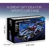 Technic Sports Car Building Blocks 1:14 Apollo IE Raceing Car Model Building Kit Speed Champions MOC Construction Toy for Adults,Collectible Sports